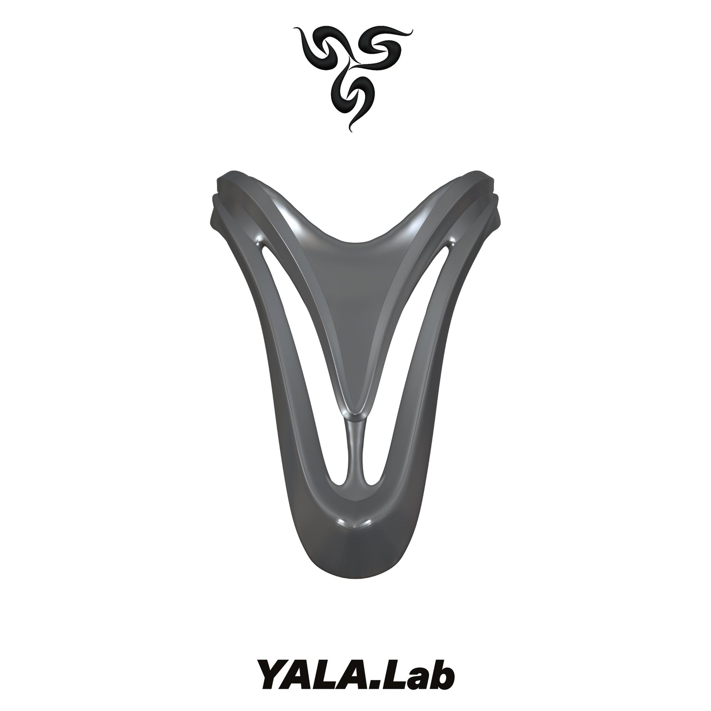 YALA.Lab | 3D Printed Sci-Fi Futuristic Cyber Streamline Collar