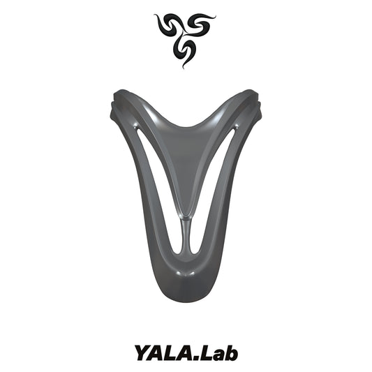 YALA.Lab | 3D Printed Sci-Fi Futuristic Cyber Streamline Collar