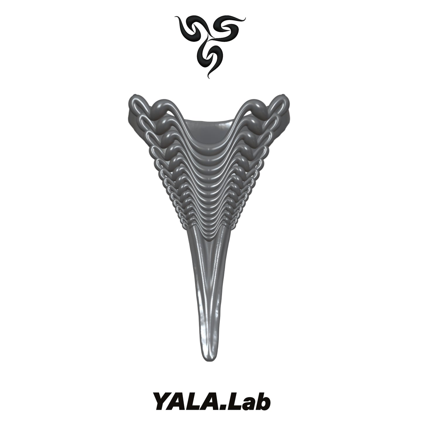YALA.Lab | 3D Printed Future Mechanical Y3K Spicy Girl Choker