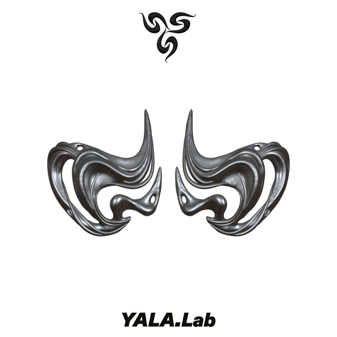 YALA.Lab 3D Printed Blue Chameleon Totem Chest and Waist Armor Set