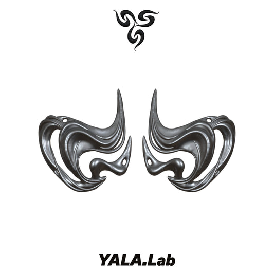 YALA.Lab 3D Printed Blue Chameleon Totem Chest and Waist Armor Set