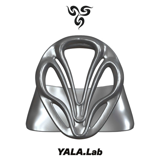 3D Printed Alien Totem Y3K Handle Bag by YALA.Lab