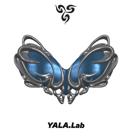 YALA.Lab｜3Dprinting Future-tech style multi-color extra bra