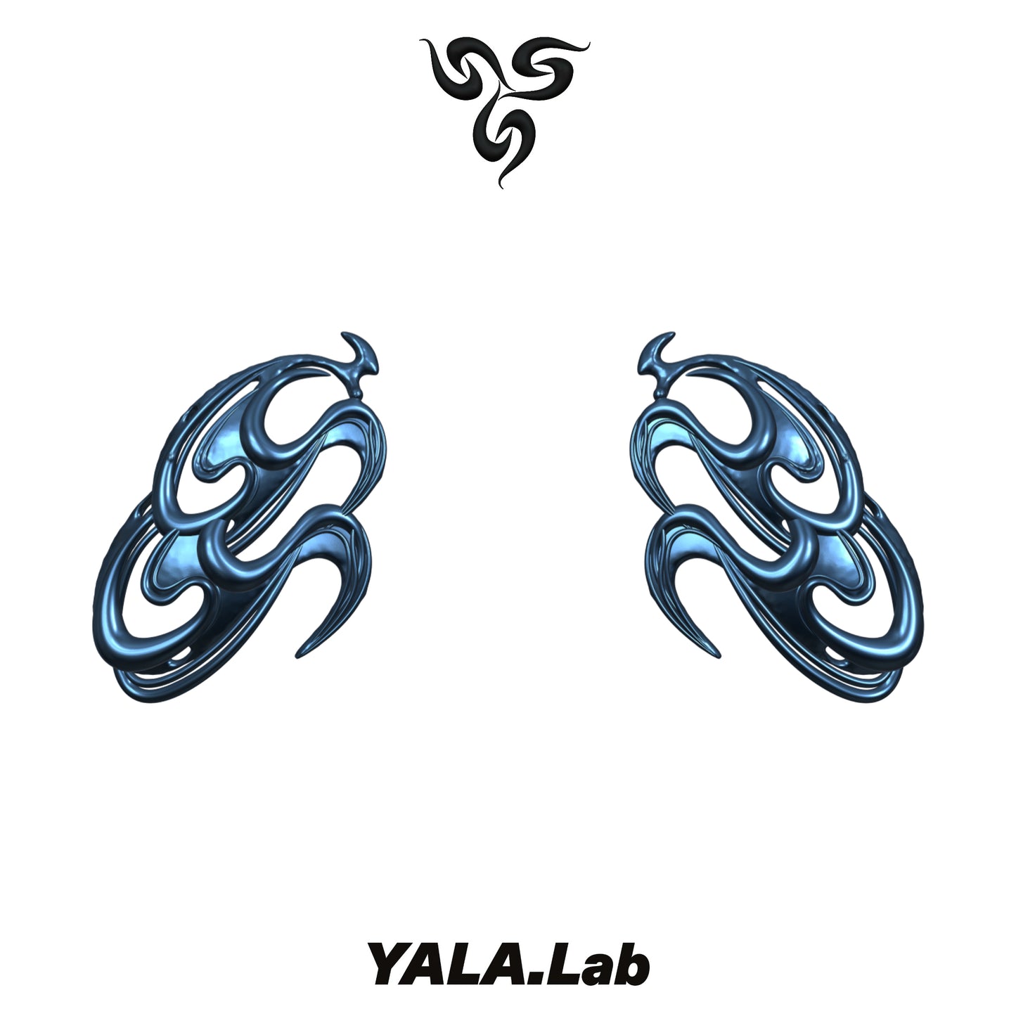 YALA.Lab | 3D Printed Futuristic Mechanical Feeling Y3K Cool Girl Totem Waist Armor