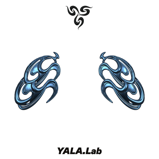 YALA.Lab | 3D Printed Futuristic Mechanical Feeling Y3K Cool Girl Totem Waist Armor