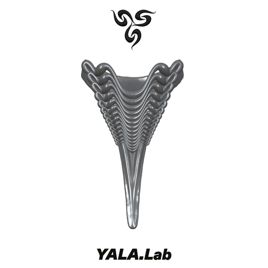 YALA.Lab | 3D Printed Future Mechanical Y3K Spicy Girl Choker