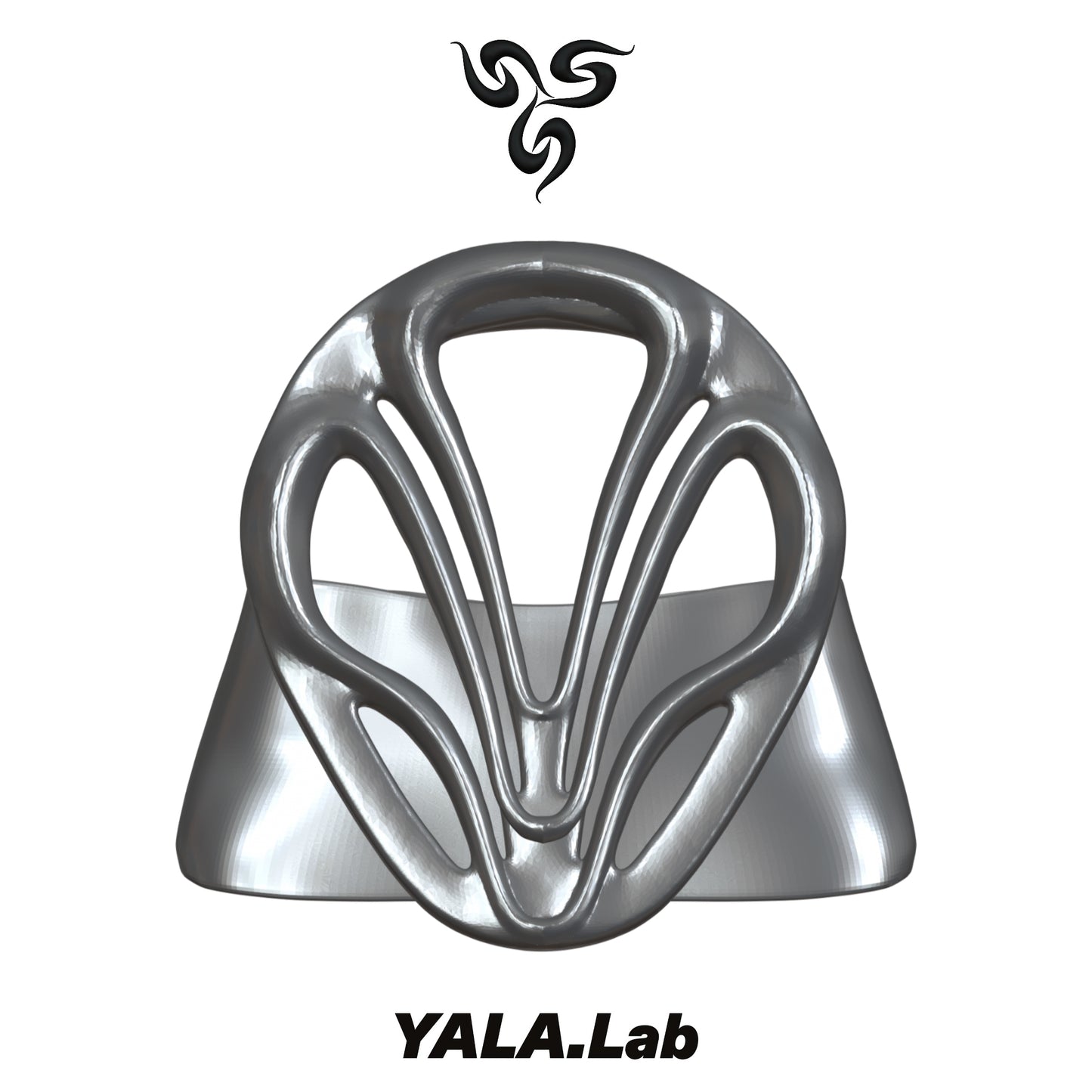 YALA.Lab | Y3K Handle Bag Design — 3D-Printed Futuristic Alien Totem Style